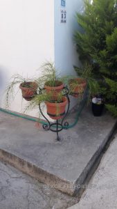 ferforje saksılar bodrum